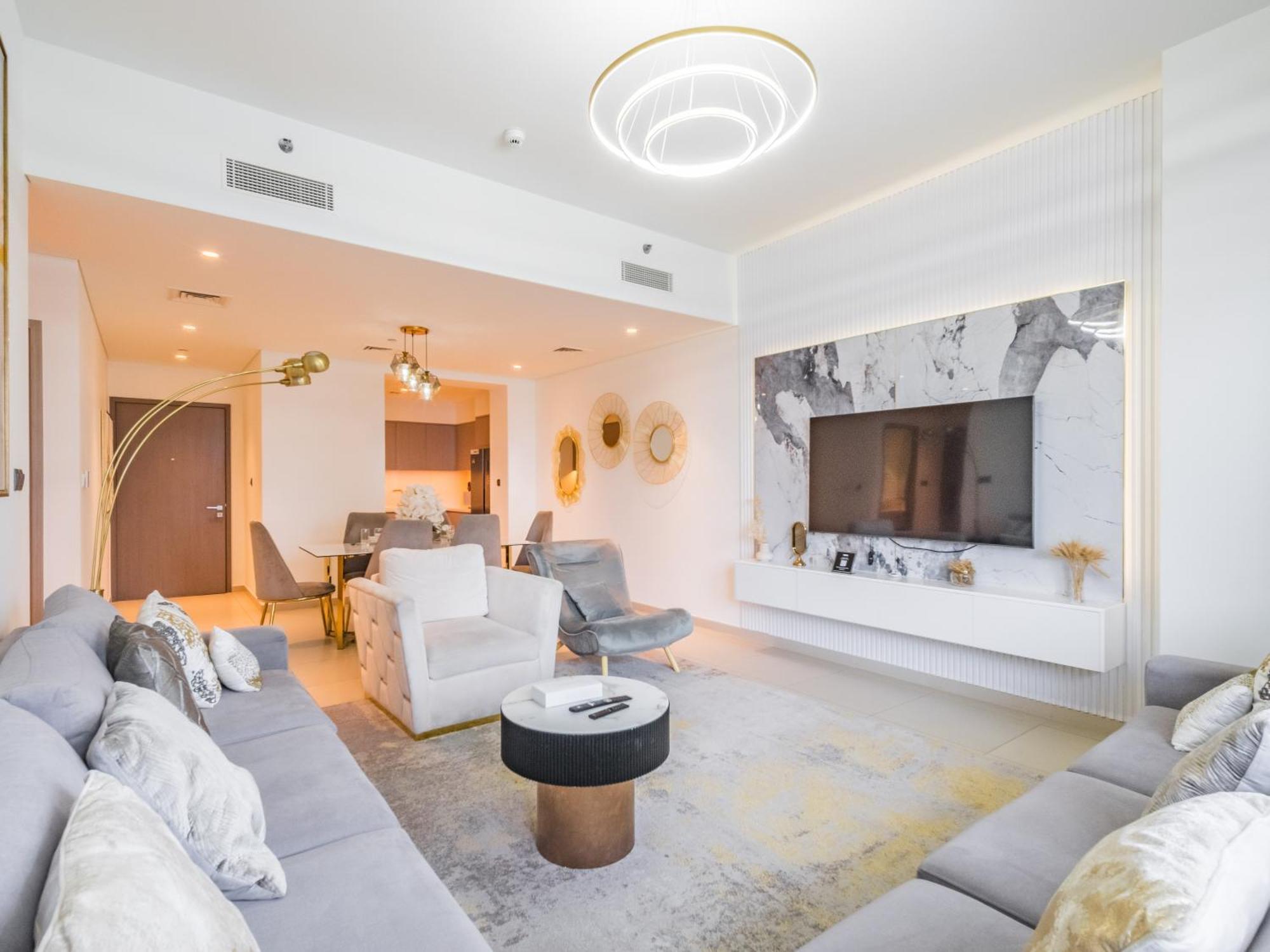Apartment Trps - Act One Act Two Towers, Downtown - 3br Maid With Iconic Burj Khalifa View *